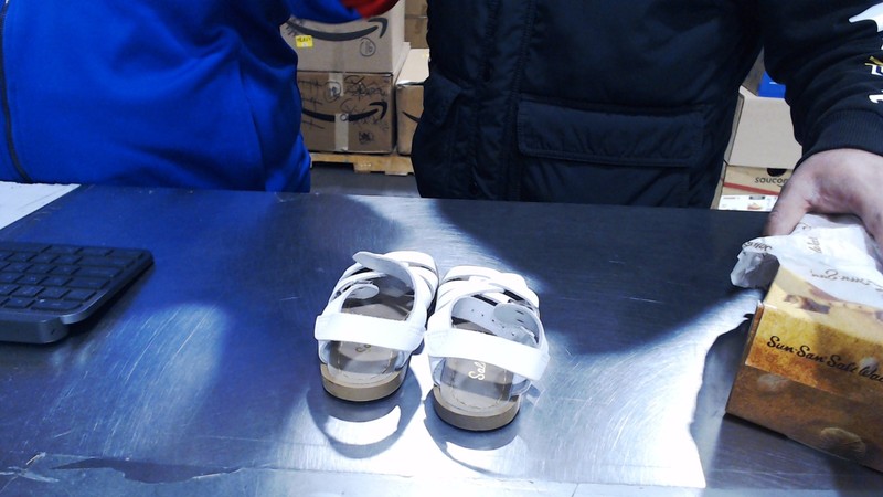 Salt Water Sandals By Hoy Shoe Original Sandal - White - Toddler 8 - 883-WHITE-8