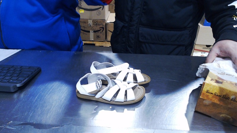 Salt Water Sandals By Hoy Shoe Original Sandal - White - Toddler 8 - 883-WHITE-8