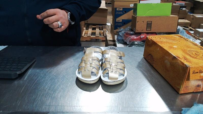 Salt Water Sandals by Hoy Water Friendly Fisherman Sandal in Gold at Nordstrom