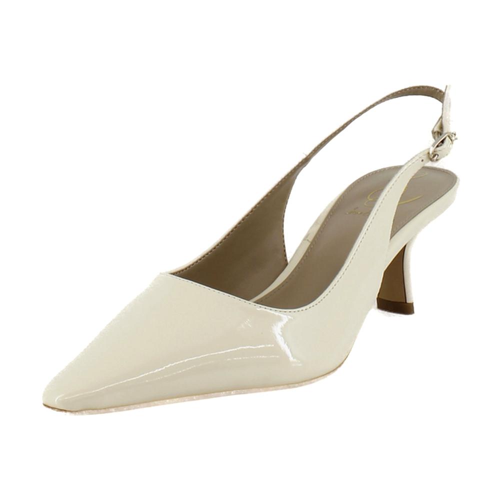 Sam Edelman Bianka Slingback Womens Heels Modern Ivory