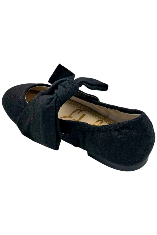 Sam Edelman Kids Girl's Felicity Mary Jane Flat Black