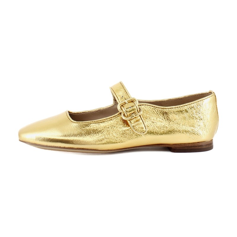Sam Edelman Michaela Womens Flats Medallion Gold