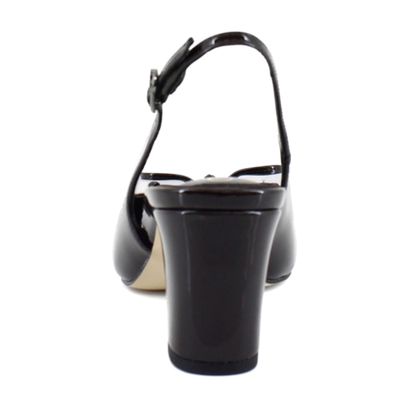 Sam Edelman Willette Womens Heels Rich Chocolate/Black