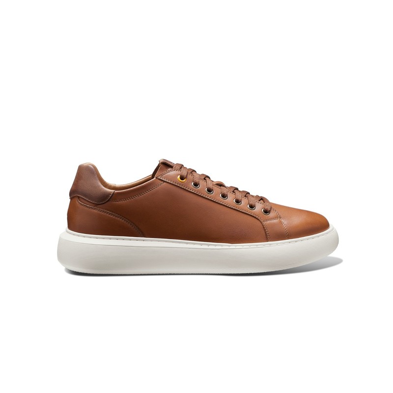Samuel Hubbard Men's "Sunset" Sneaker Tan Leather