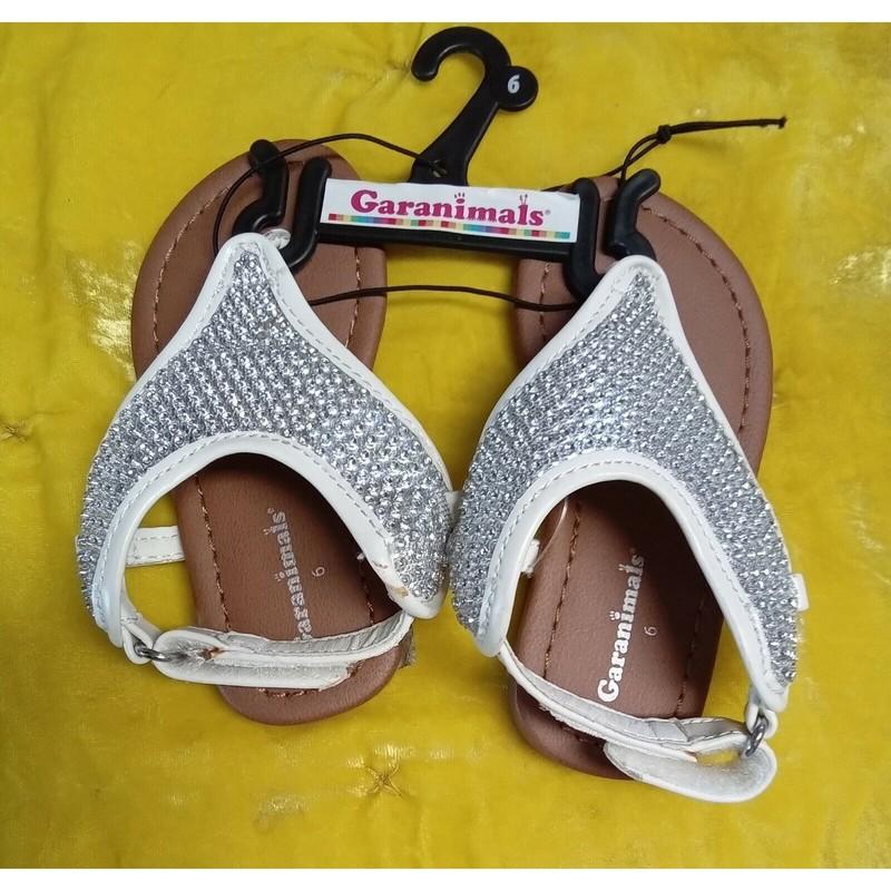 Sandal Garanimals White and silver