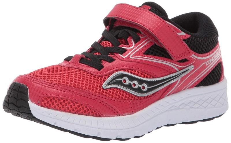 Saucony Cohesion 12 A/C Running Sneaker Shoes RED Boys U.S. Size 3 wide