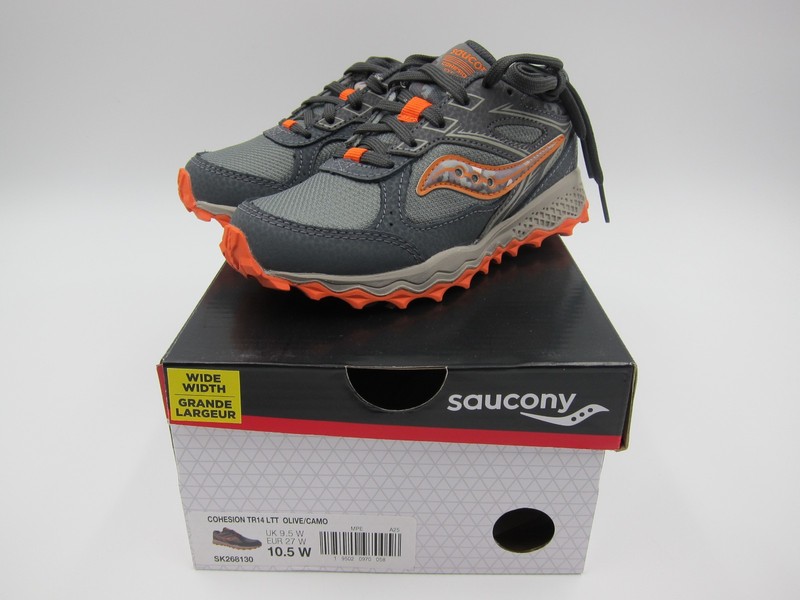 Saucony Cohesion TR14 LTT Trail Running Shoe Little Kid Size 10.5
