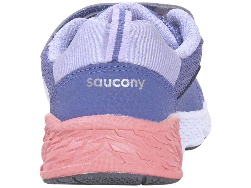 Saucony Girl's Wind-Shield-A/C Sneakers APMA Blue/Lavender/Coral