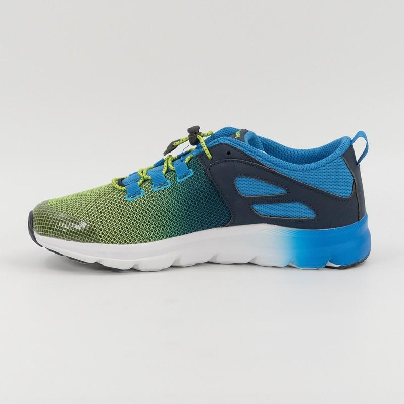 Saucony Kids Boys Size 7 SK261682 Blue Green Running Shoes