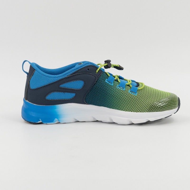 Saucony Kids Boys Size 7 SK261682 Blue Green Running Shoes