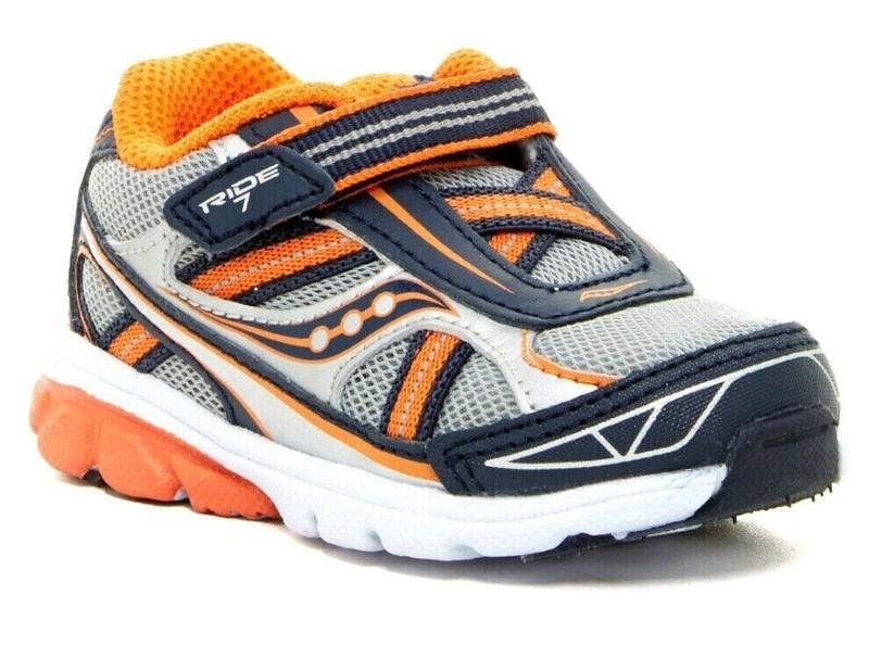 Saucony Little Kid's Boy Baby Ride Sneaker Shoes Size 5