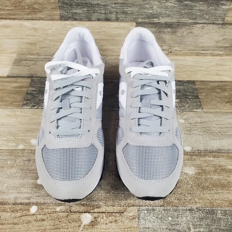 Saucony Shadow Original Mens Shoes Sz 8.5 Running Athletic Gray White Sneakers