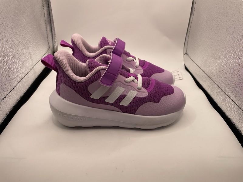 Scarpe Bambina Adidas Fortarun 3.0 Girls Purple Sneakers Size 9.5 NEW