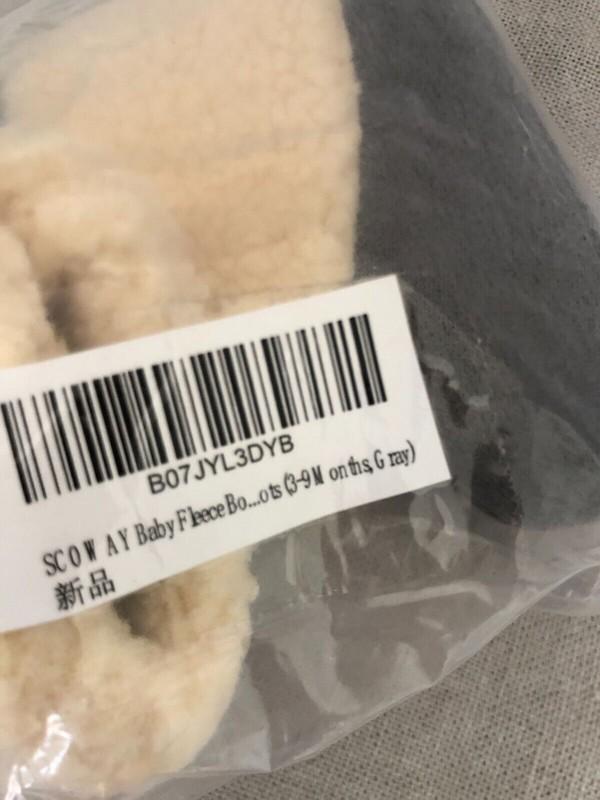 SCOWAY Baby New Fleece Boots Size 3-9 Months