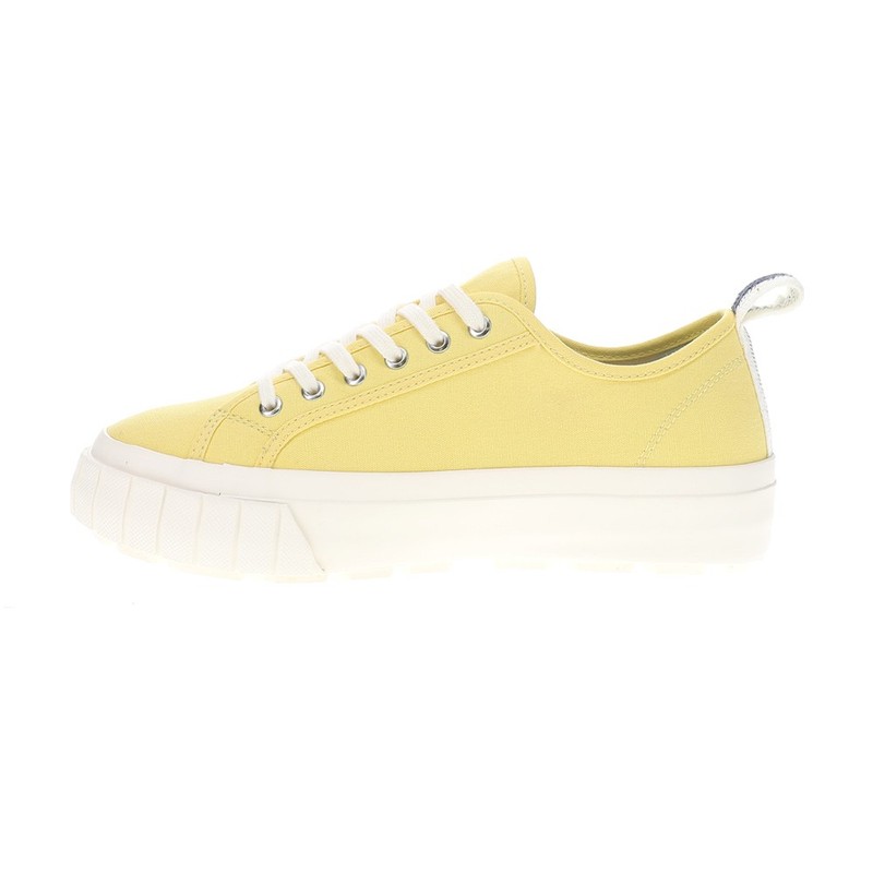 SeaVees Melrose Lug Platform Womens Yellow Sneakers Casual Shoes WMLRA24CPL-PNA