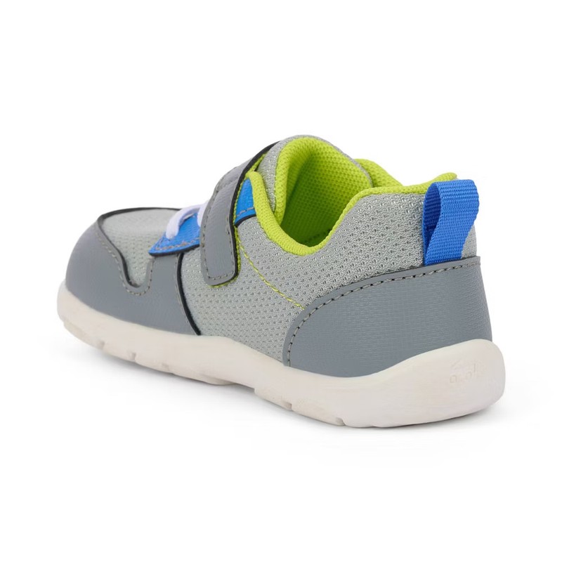 See Kai Run Basics Toddler Girls' Tenny Sneakers - Gray 9T: Machine