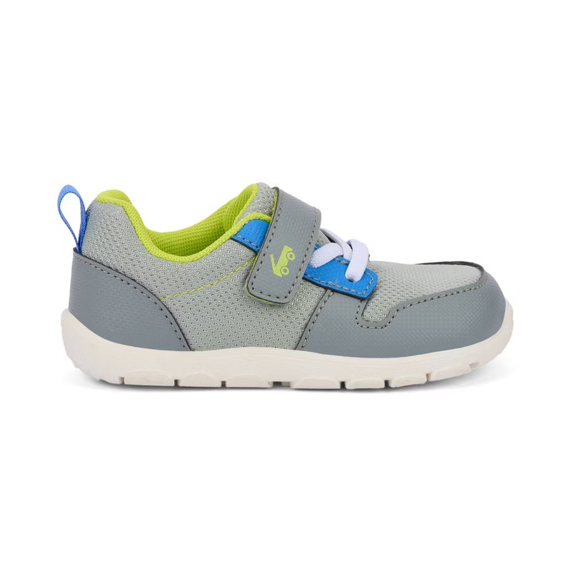 See Kai Run Basics Toddler Girls' Tenny Sneakers - Gray 9T: Machine