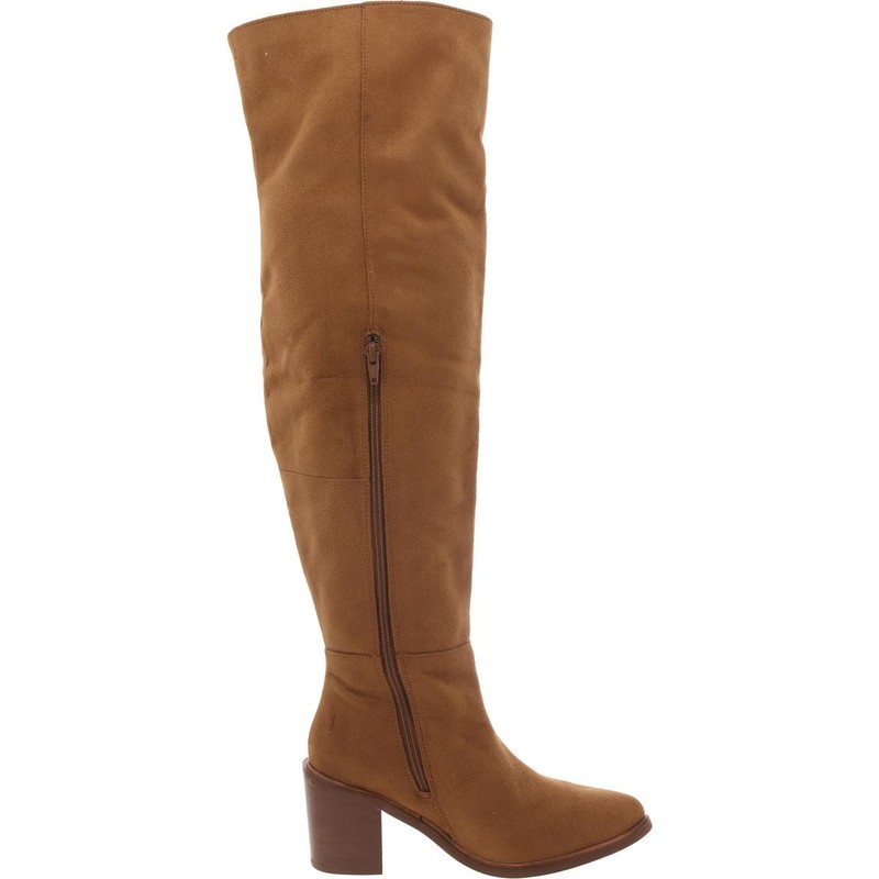 Seychelles Womens Paradise Cities Tan Over-The-Knee Boots 6 Medium (B M) 2480