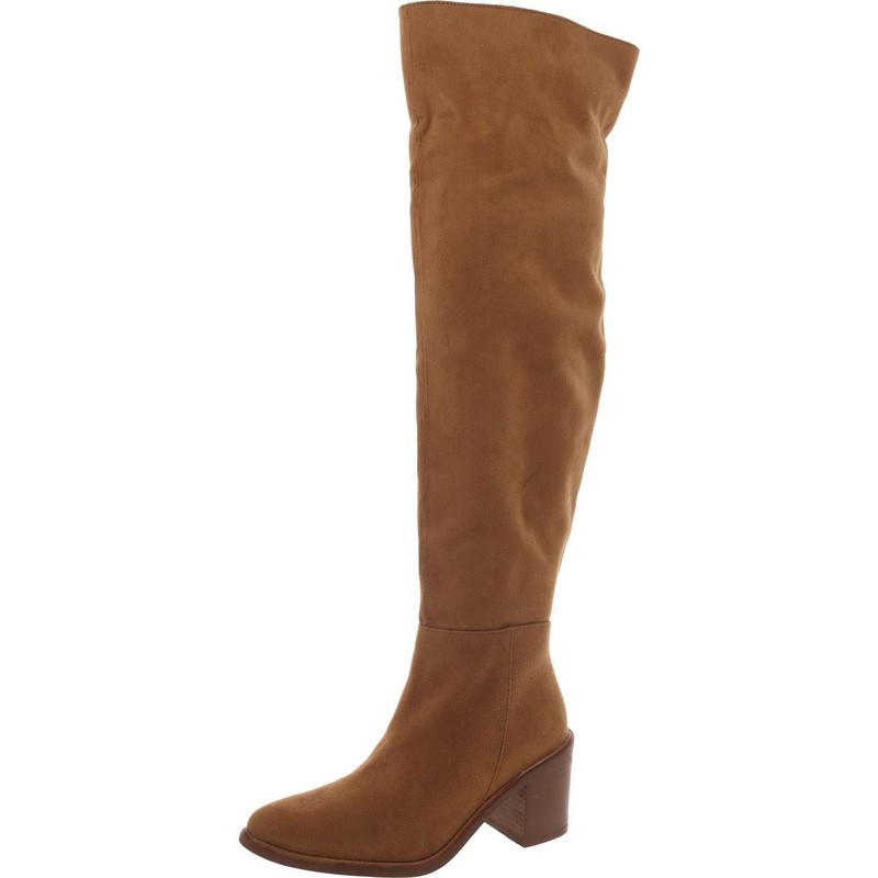 Seychelles Womens Paradise Cities Tan Over-The-Knee Boots 6 Medium (B M) 2480