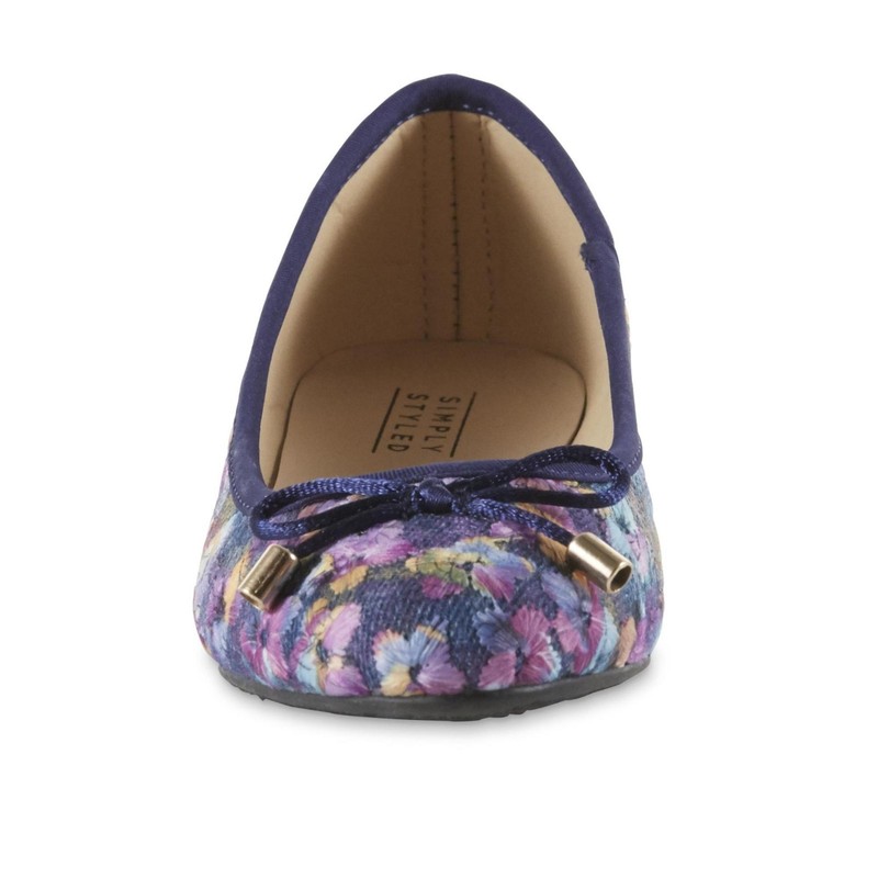 Simply Styled Youth Girls' Harper Ballet Flat Shoes Pick Your Size Medium Width