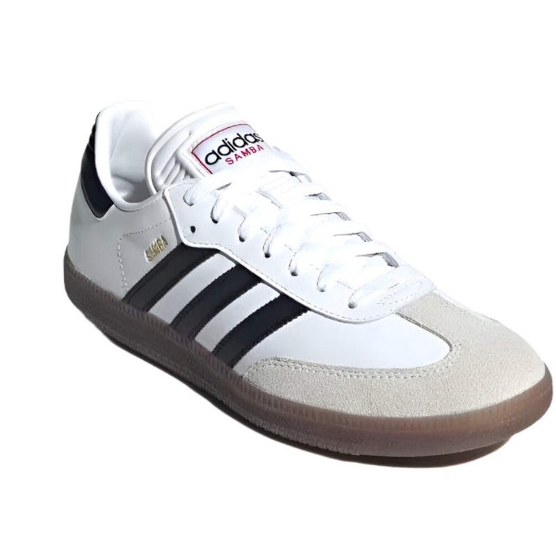 Size 10.5 - Adidas Samba Indoor White Black Gum