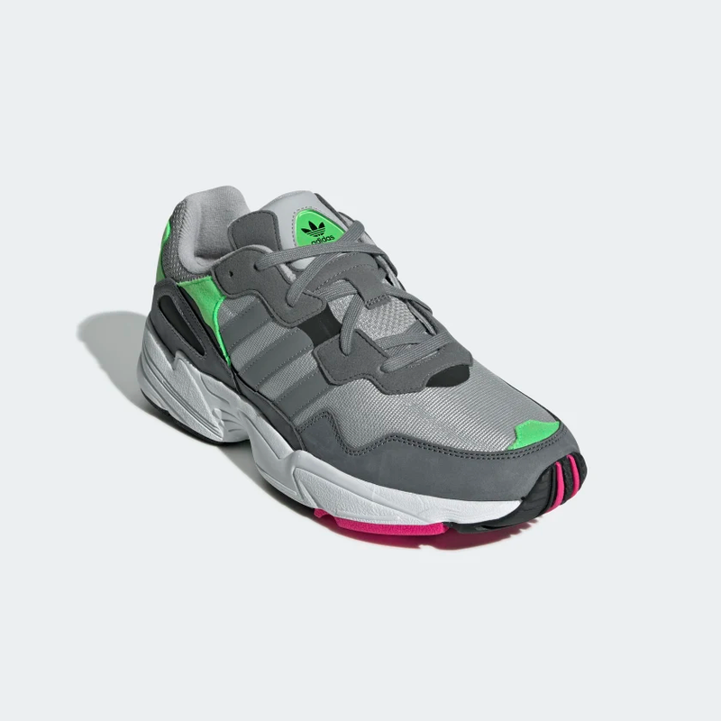 Size 10.5 - Adidas Yung-96 Grey Shock Pink