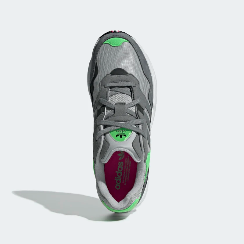 Size 10.5 - Adidas Yung-96 Grey Shock Pink