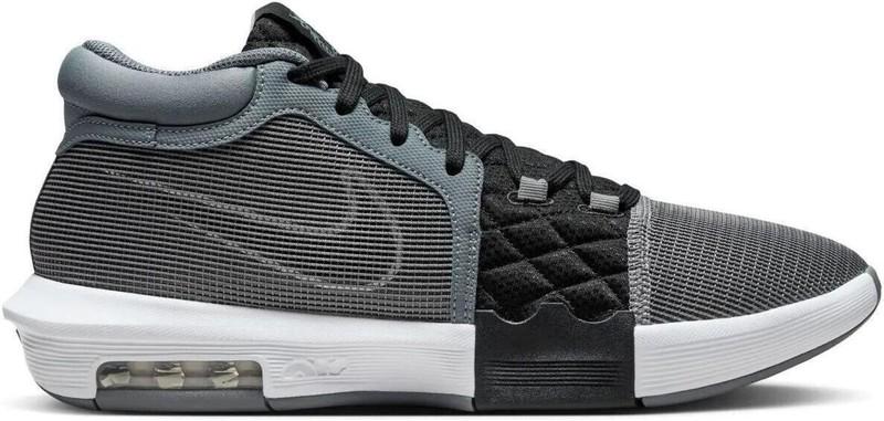 Size 10.5 - Nike LeBron Witness 8 Cool Grey Black