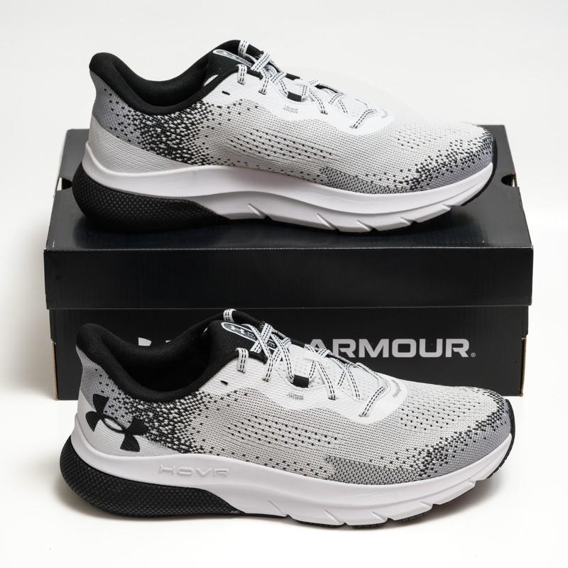 Size 10.5 - Under Armour HOVR Turbulence 2 White Black
