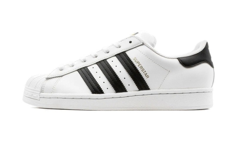 Size 10 - Adidas Superstar Footwear White Black