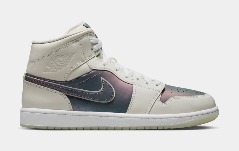Size 10 - Air Jordan 1 Mid Phantom Iridescent