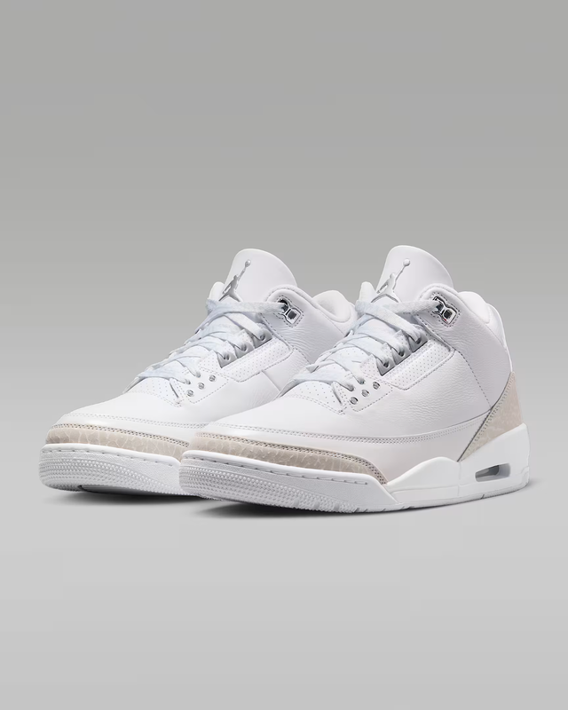 Size 10 - Air Jordan 3 Retro 2025 Pure Money