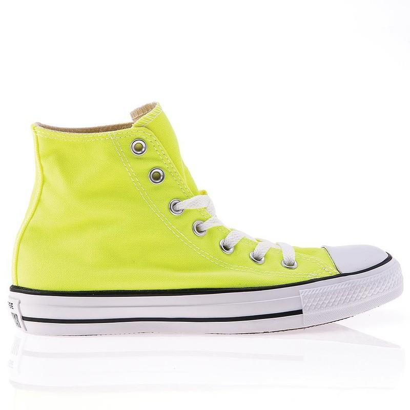 Size 10 - Converse Chuck Taylor All Star High Electric Yellow