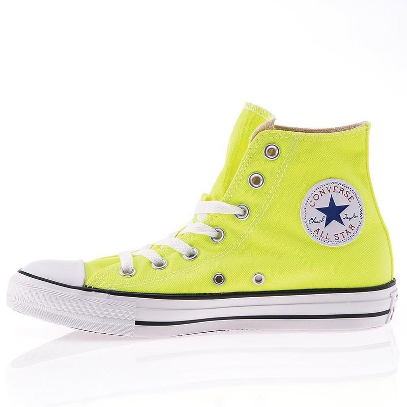 Size 10 - Converse Chuck Taylor All Star High Electric Yellow
