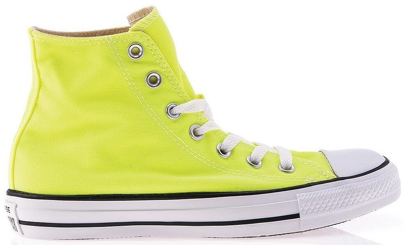 Size 10 - Converse Chuck Taylor All Star High Electric Yellow