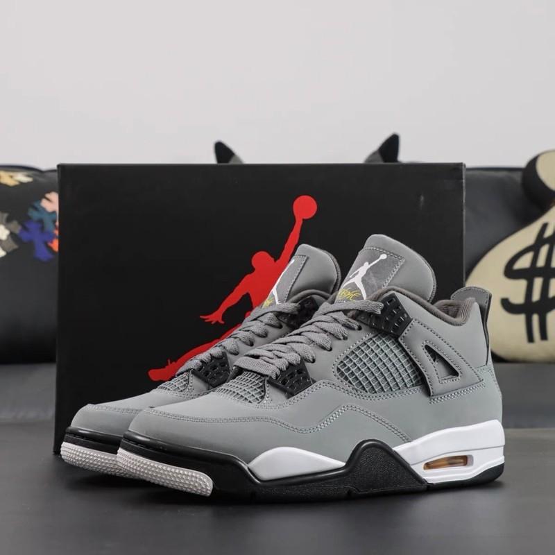Size 10 - Jordan 4 Retro Low Cool Grey