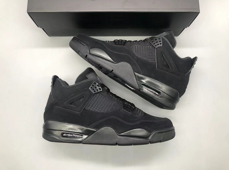 Size 10 - Jordan 4 Retro Mid Black Cat