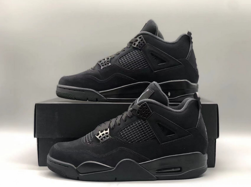 Size 10 - Jordan 4 Retro Mid Black Cat