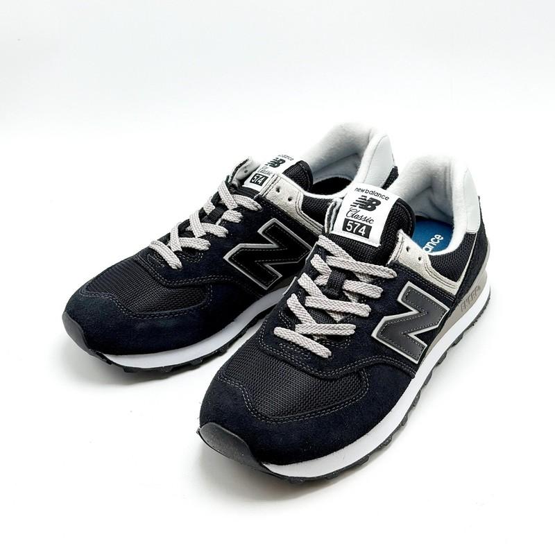 Size 10 - New Balance 574 Core Pack - Black Grey
