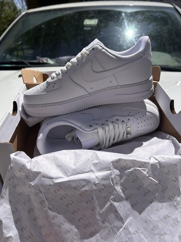 Size 10 - Nike Air Force 1 '07 Low Triple White