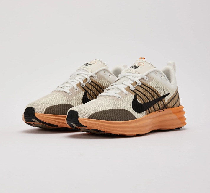 Size 10 - Nike Lunar Roam Summit White Khaki Orange