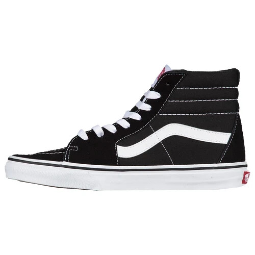 Size 10 - VANS Sk8- High Black White