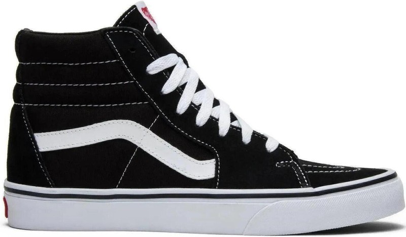 Size 10 - VANS Sk8- High Black White