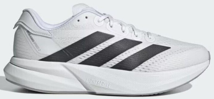 Size 11.5 - adidas Duramo Speed 2 White Black Halo Silver