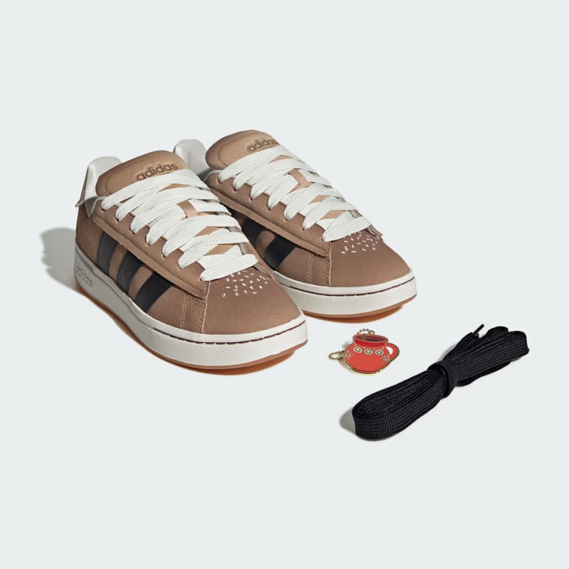 Size 11.5 - Adidas Grand Court Alpha Grey White Gum