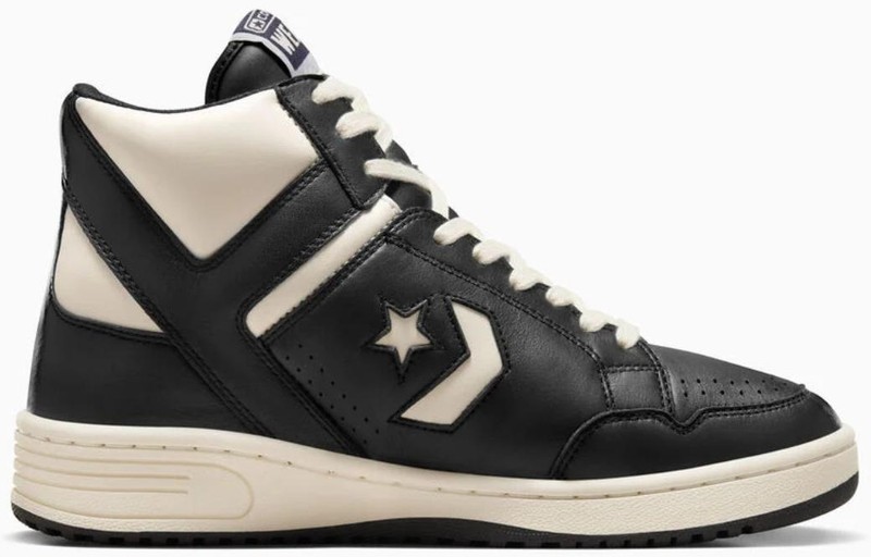Size 11.5 - Converse Weapon High Old Money Pack - Black Natural Ivory
