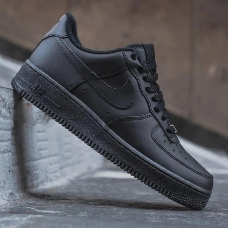 Size 11.5 - Nike Air Force 1 '07 Low Triple Black