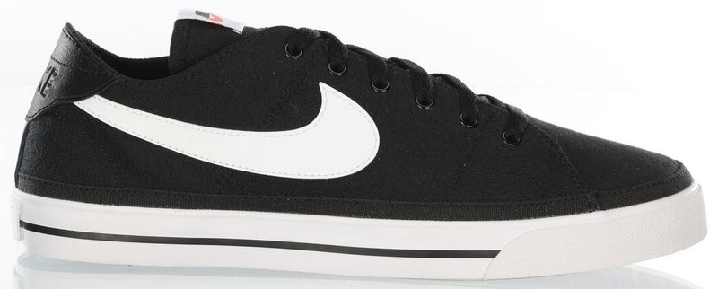 Size 11.5 - Nike Court Legacy Canvas Black White