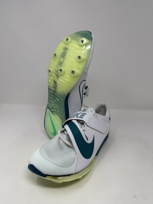 Size 11.5 - Nike Zoom Long Jump Elite White Bright Spruce