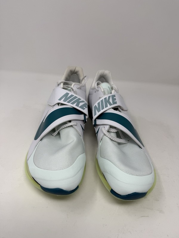 Size 11.5 - Nike Zoom Long Jump Elite White Bright Spruce